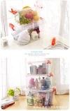 Household multi-specification storage box, toy and snack storage box, single piece set, environmentally friendly plastic transparent with lid, factory direct sales details Picture